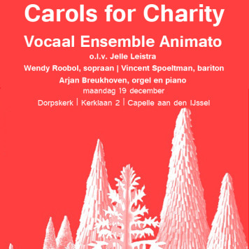 Carols for Charity poster